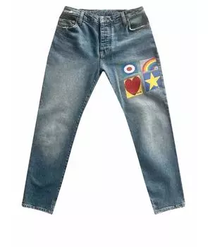 Прямые джинсы