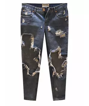 Прямые джинсы