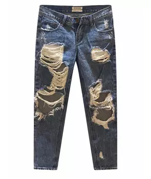 Прямые джинсы