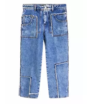 Прямые джинсы