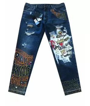 Прямые джинсы