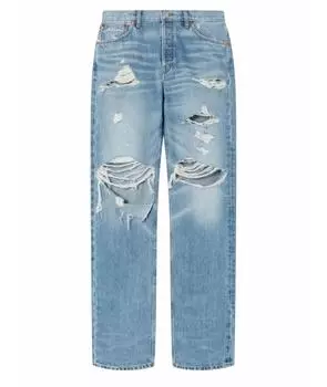 Прямые джинсы