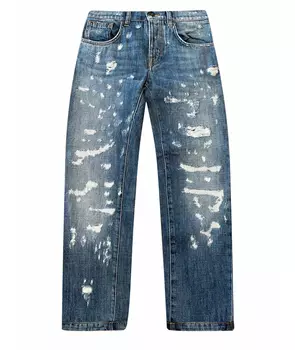 Прямые джинсы