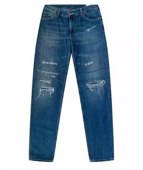 Прямые джинсы