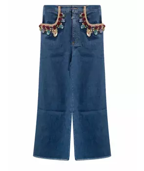 Прямые джинсы