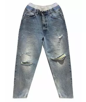 Прямые джинсы