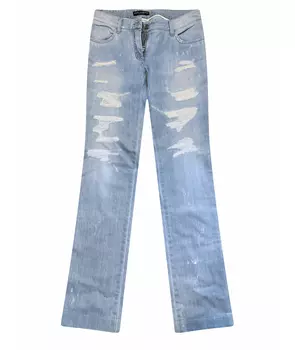 Прямые джинсы