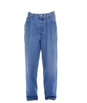 Прямые джинсы