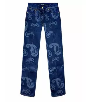 Прямые джинсы