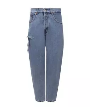 Прямые джинсы