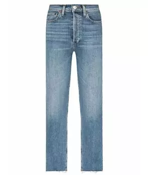 Прямые джинсы