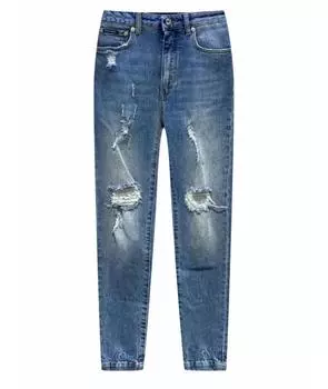 Прямые джинсы