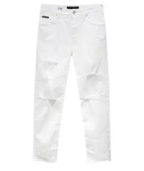 Прямые джинсы