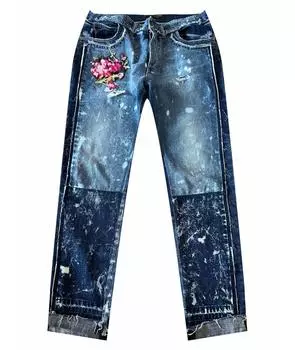 Прямые джинсы