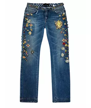 Прямые джинсы