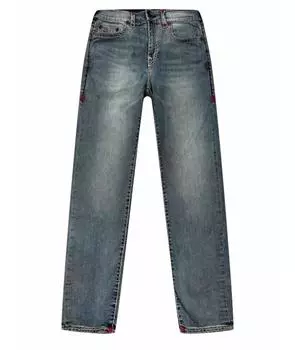 Прямые джинсы