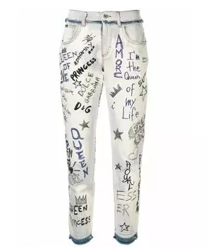 Прямые джинсы