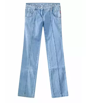 Прямые джинсы