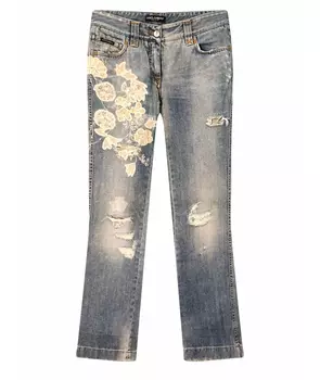 Прямые джинсы