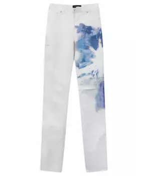 Прямые джинсы