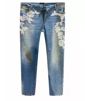 Прямые джинсы