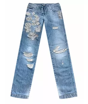 Прямые джинсы