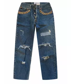 Прямые джинсы