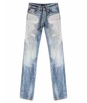 Прямые джинсы