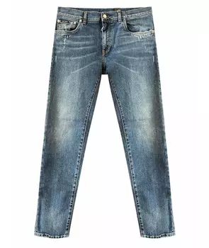 Прямые джинсы