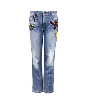 Прямые джинсы