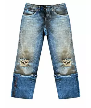 Прямые джинсы