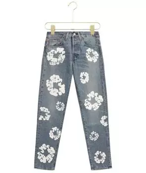 Прямые джинсы