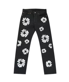 Прямые джинсы