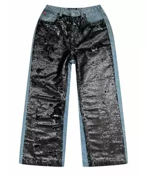 Прямые джинсы