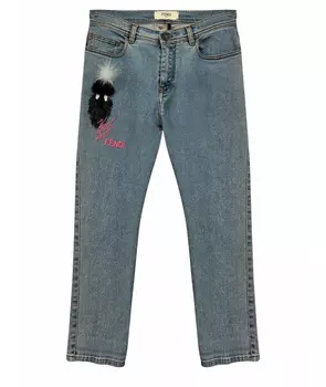 Прямые джинсы