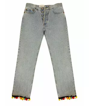 Прямые джинсы