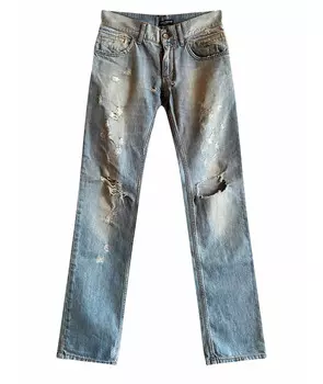 Прямые джинсы