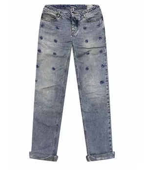 Прямые джинсы