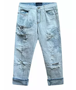 Прямые джинсы