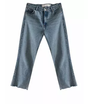 Прямые джинсы