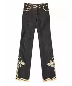 Прямые джинсы