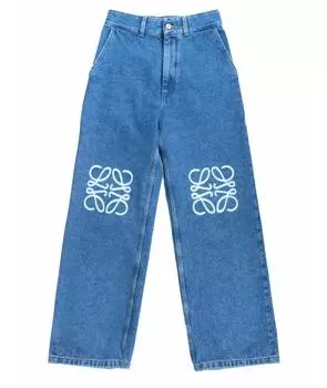 Прямые джинсы