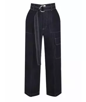 Прямые джинсы