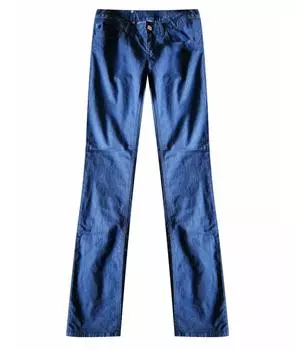 Прямые джинсы