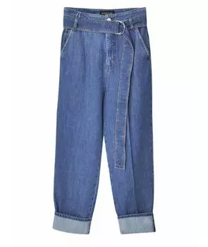 Прямые джинсы