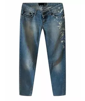 Прямые джинсы