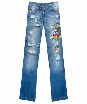 Прямые джинсы