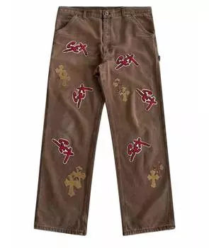 Прямые джинсы