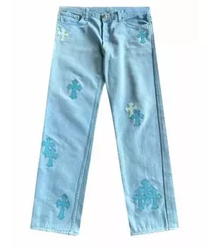 Прямые джинсы