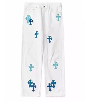 Прямые джинсы